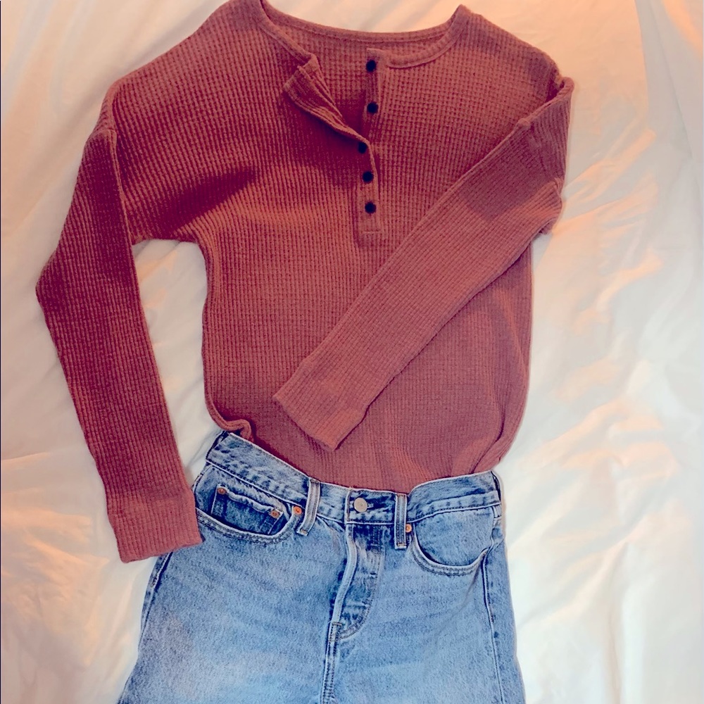 Henley long sleeve
